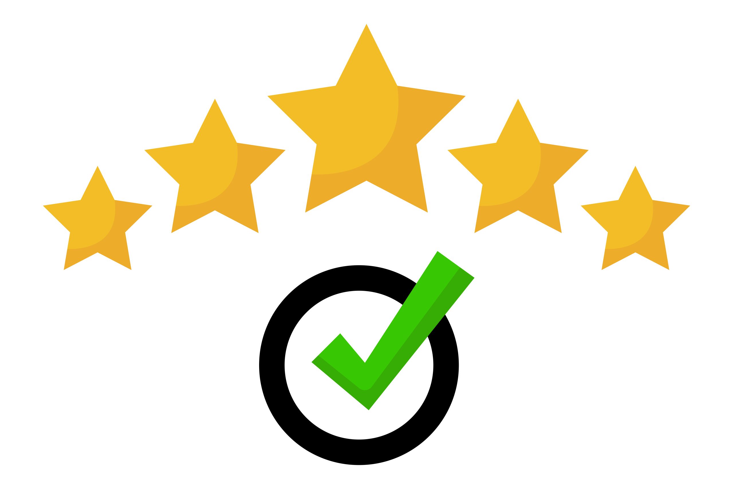 check_mark_with_review_stars